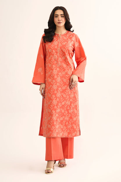 2 PIECE UNSTITCHED - LAWN | EMBROIDERED