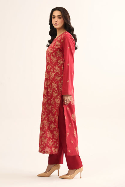 2 PIECE UNSTITCHED - LAWN | EMBROIDERED