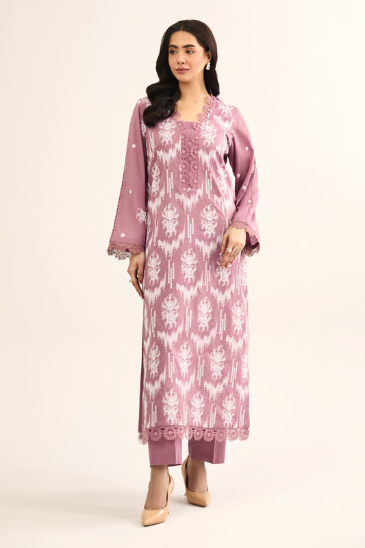 2 PIECE UNSTITCHED - LAWN | EMBROIDERED