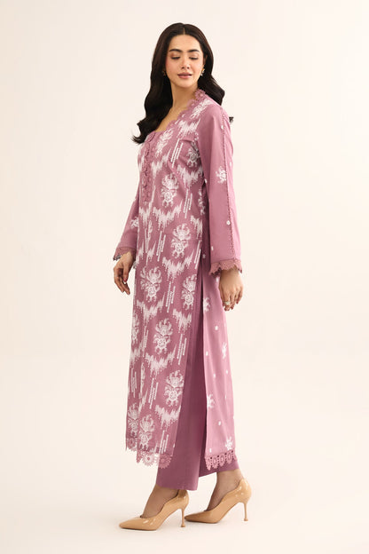 2 PIECE UNSTITCHED - LAWN | EMBROIDERED