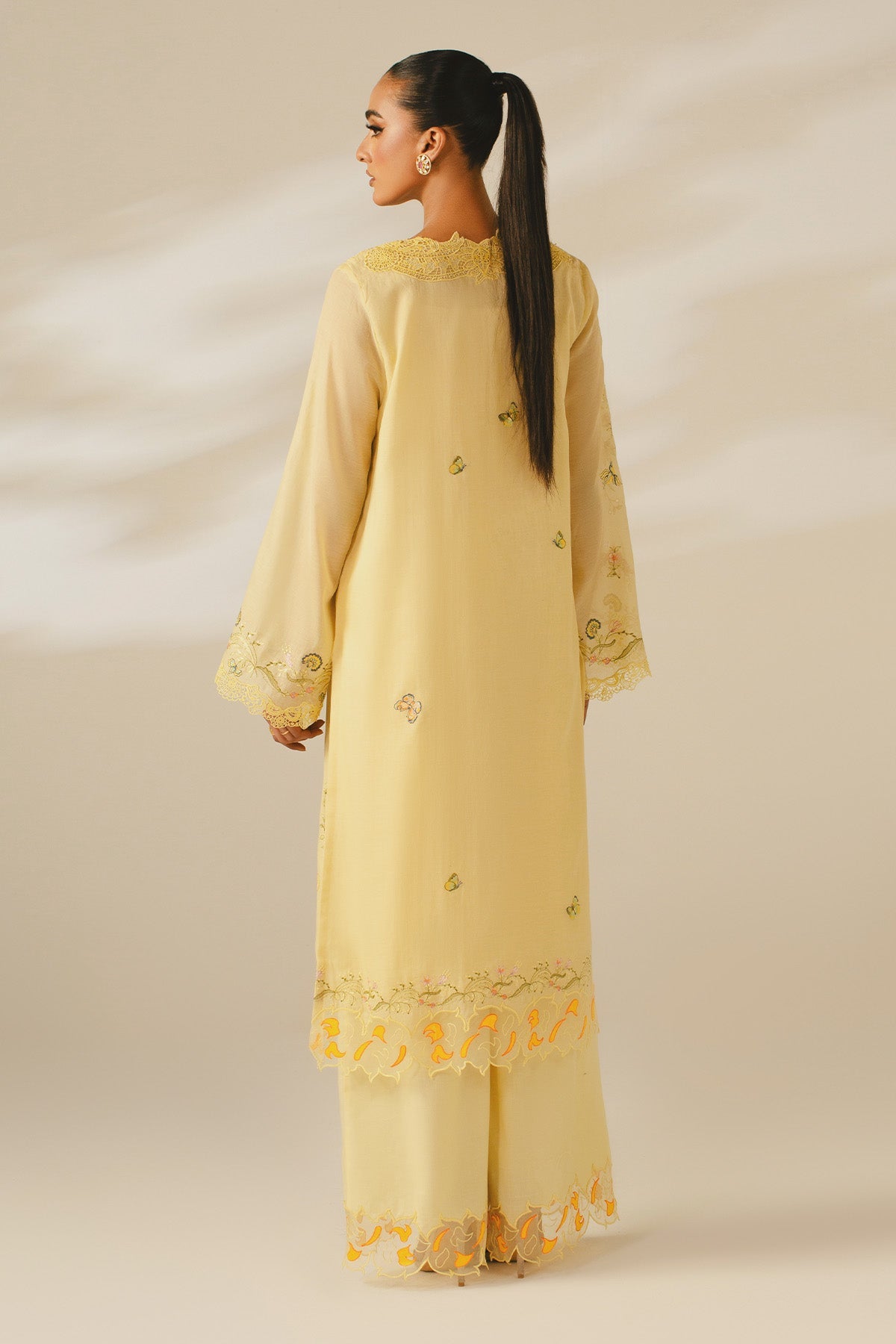 2 PIECE STITCHED - KARA COTTON | EMBROIDERED