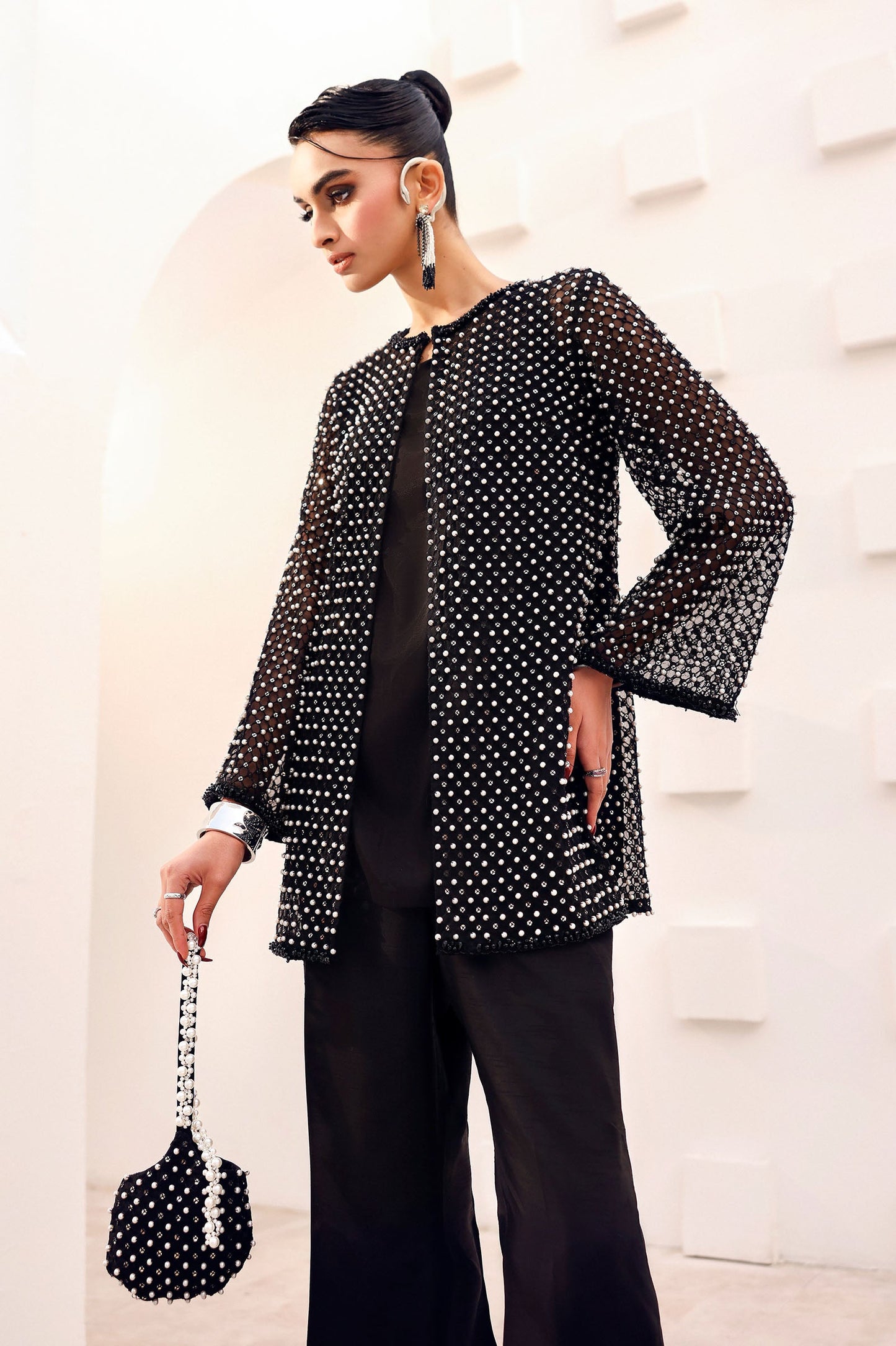 3 PIECE STITCHED - ORGANZA | EMBROIDERED