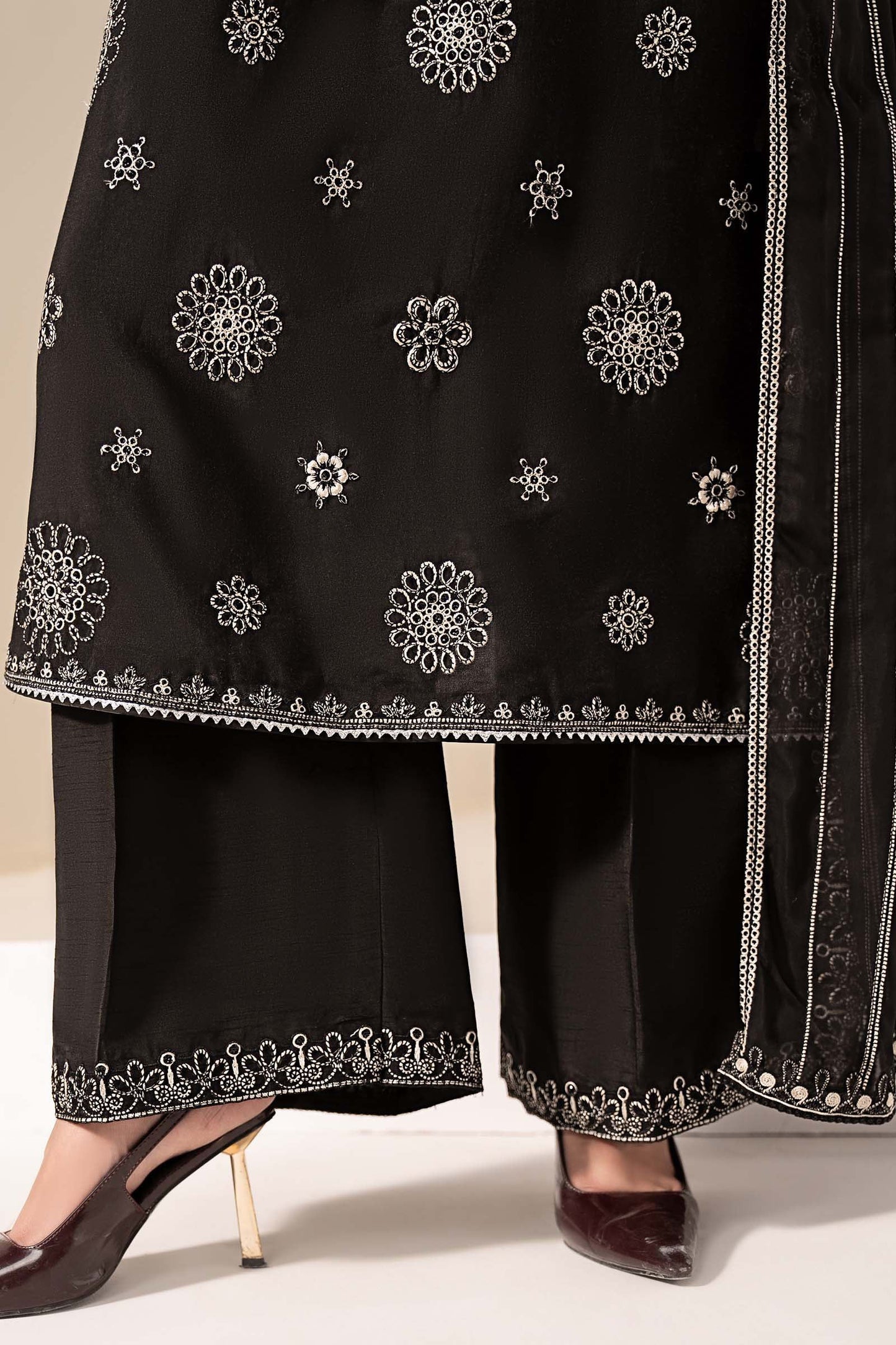 3 PIECE STITCHED - TISSUE STAPLE | EMBROIDERED