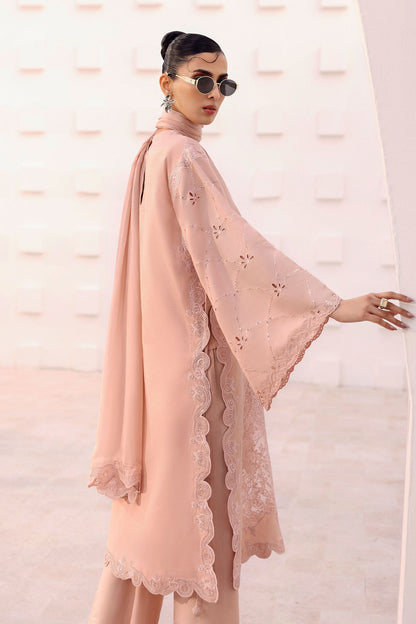 3 PIECE STITCHED - RAW SILK | EMBROIDERED