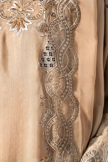 3 PIECE STITCHED - RAW SILK | EMBROIDERED
