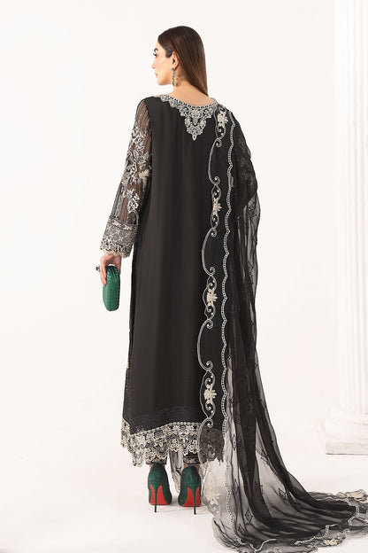 3 PIECE STITCHED - CHIFFON | EMBROIDERED