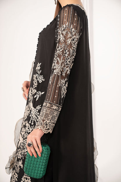 3 PIECE STITCHED - CHIFFON | EMBROIDERED