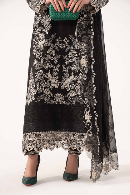 3 PIECE STITCHED - CHIFFON | EMBROIDERED