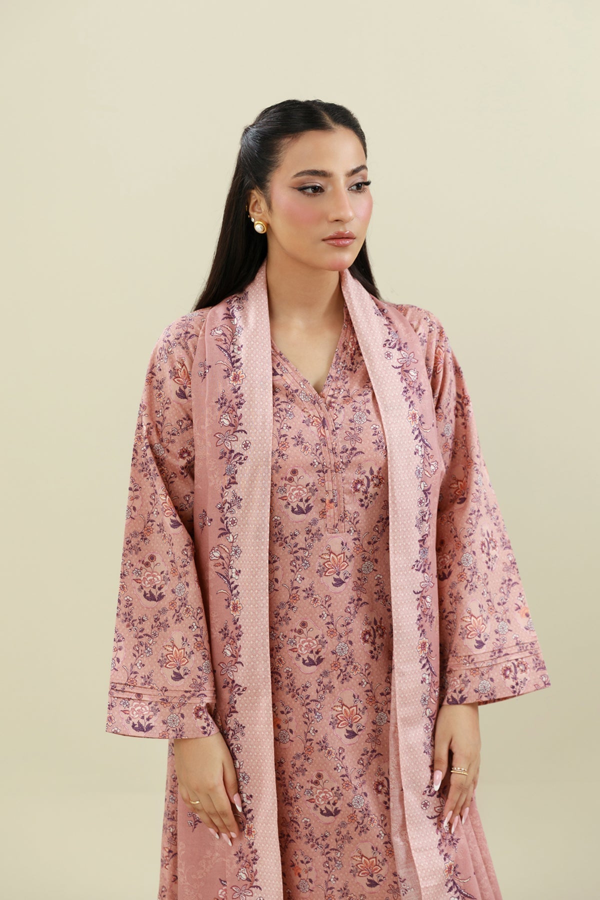 3 PIECE UNSTITCHED - LAWN  |  PRINTED