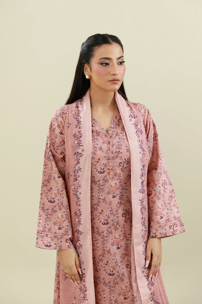 3 PIECE UNSTITCHED - LAWN  |  PRINTED