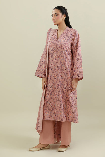 3 PIECE UNSTITCHED - LAWN  |  PRINTED