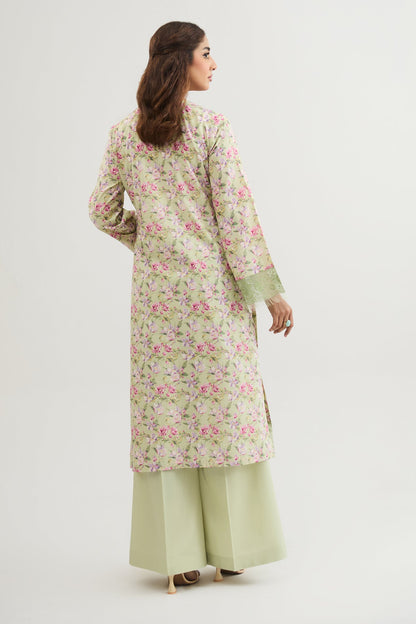 2 PIECE UNSTITCHED - LAWN | EMBROIDERED