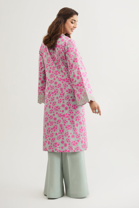 2 PIECE UNSTITCHED - LAWN | EMBROIDERED