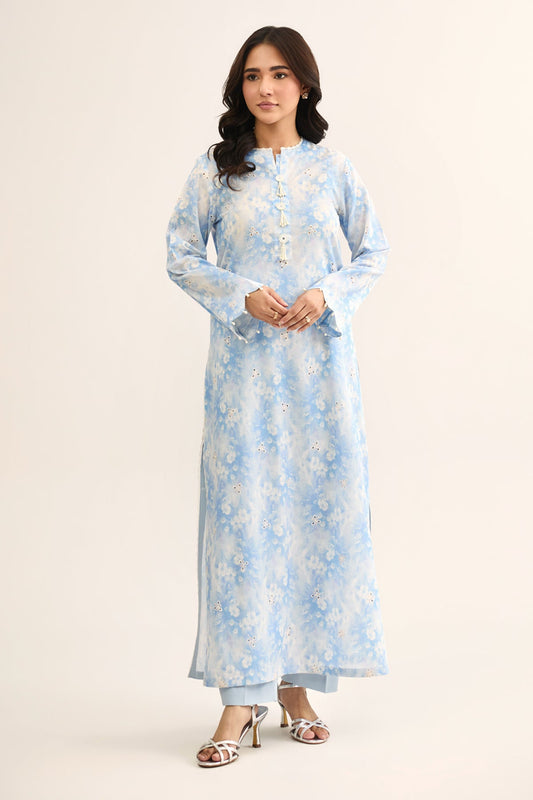 2 PIECE UNSTITCHED - LAWN  |  EMBROIDERED